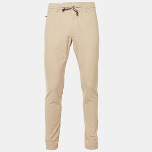 Eleventy Beige Cotton Blend Trousers L